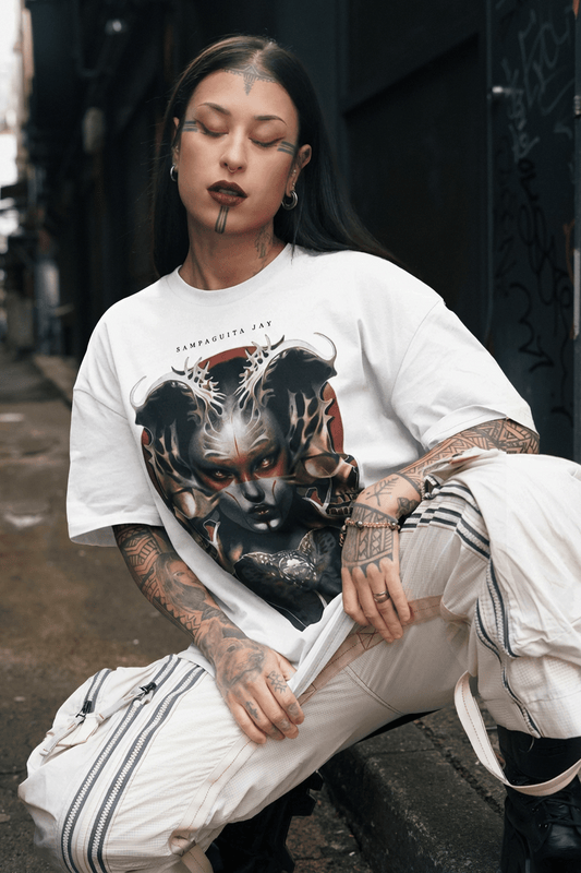 Halo cramoisi - Signé